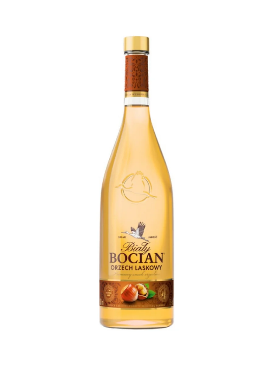 Bialy Bocian Hazelnut Liqueur Vodka (Orzech Laskowy) 50cl / 25%